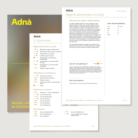Adna Visuel Rapport Produit NUTRITION FR